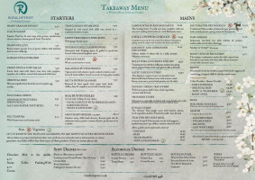 Royal Outpost Thai Malaysian Carlisle menu