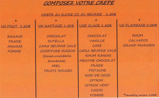 La Vigna menu