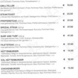 Zwischenzeit menu