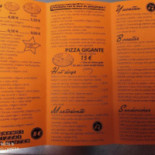 Pizzeria A Tavola menu