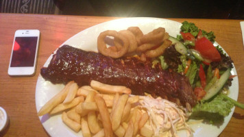 Barbican Steakhouse food