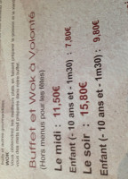 Luna Coffee House menu