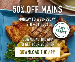 Harvester Swan Centre menu