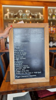The New Wellington menu