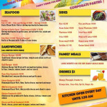 La Belle Hortense menu