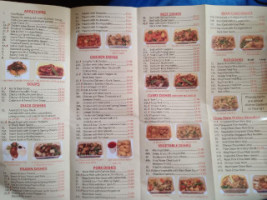 Huang's menu