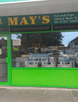 May's Takeaway outside