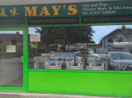 May's Takeaway outside
