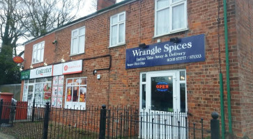 Wrangle Spice Indian Takeaway outside