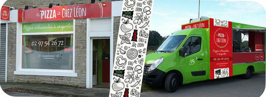 Pizz'adorée Chez Léon outside
