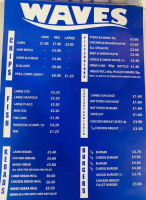 Waves Lutterworth menu