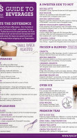 The Chippy menu