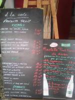 Le Petit Verdot menu
