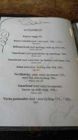 Matglede menu