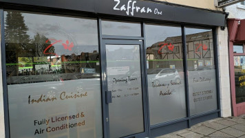 Zaffran One menu