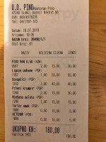 Pino menu