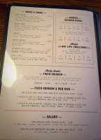 The Sindercombe Social menu