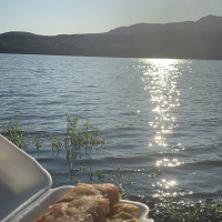 Our Plaice outside