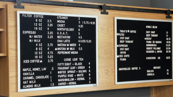 Michie Sushi menu
