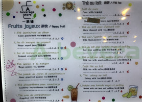 West Wicklow House menu