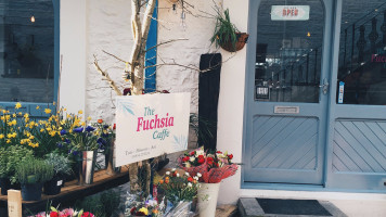 The Fuchsia Caffe outside