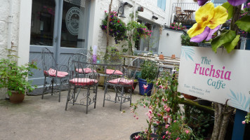 The Fuchsia Caffe outside