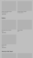 The Croft menu