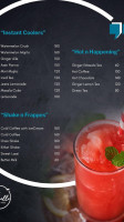 The Old Club Restaurant And Bar menu