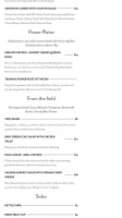 The Silk Worm menu
