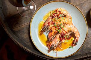 Salvador and Amanda Bloomsbury food