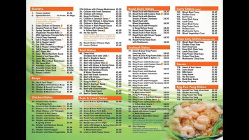 Ho Lap House menu