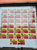 The Greyfriar menu