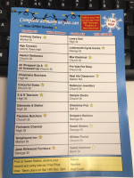 The Shambles menu
