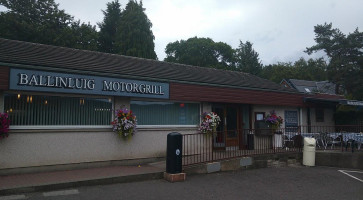 Motorgrill outside