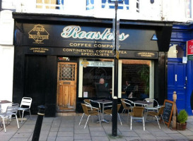 Roasters outside