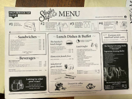 The Little Wellington menu