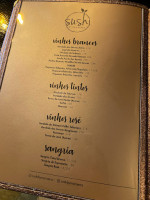 Cocoa menu