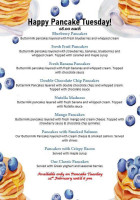 The Grey Goose menu