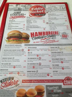 Eddie Rocket's menu