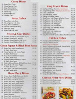 Village Chinese Takeaway menu