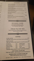 Odells Bistro menu