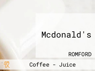 Mcdonald's