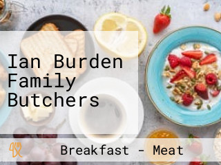 Ian Burden Family Butchers