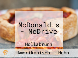 McDonald's - McDrive