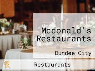 Mcdonald's Restaurants