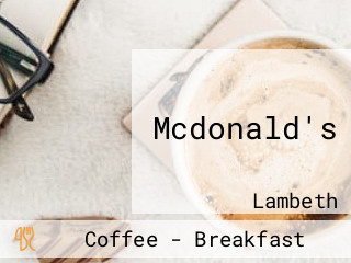 Mcdonald's